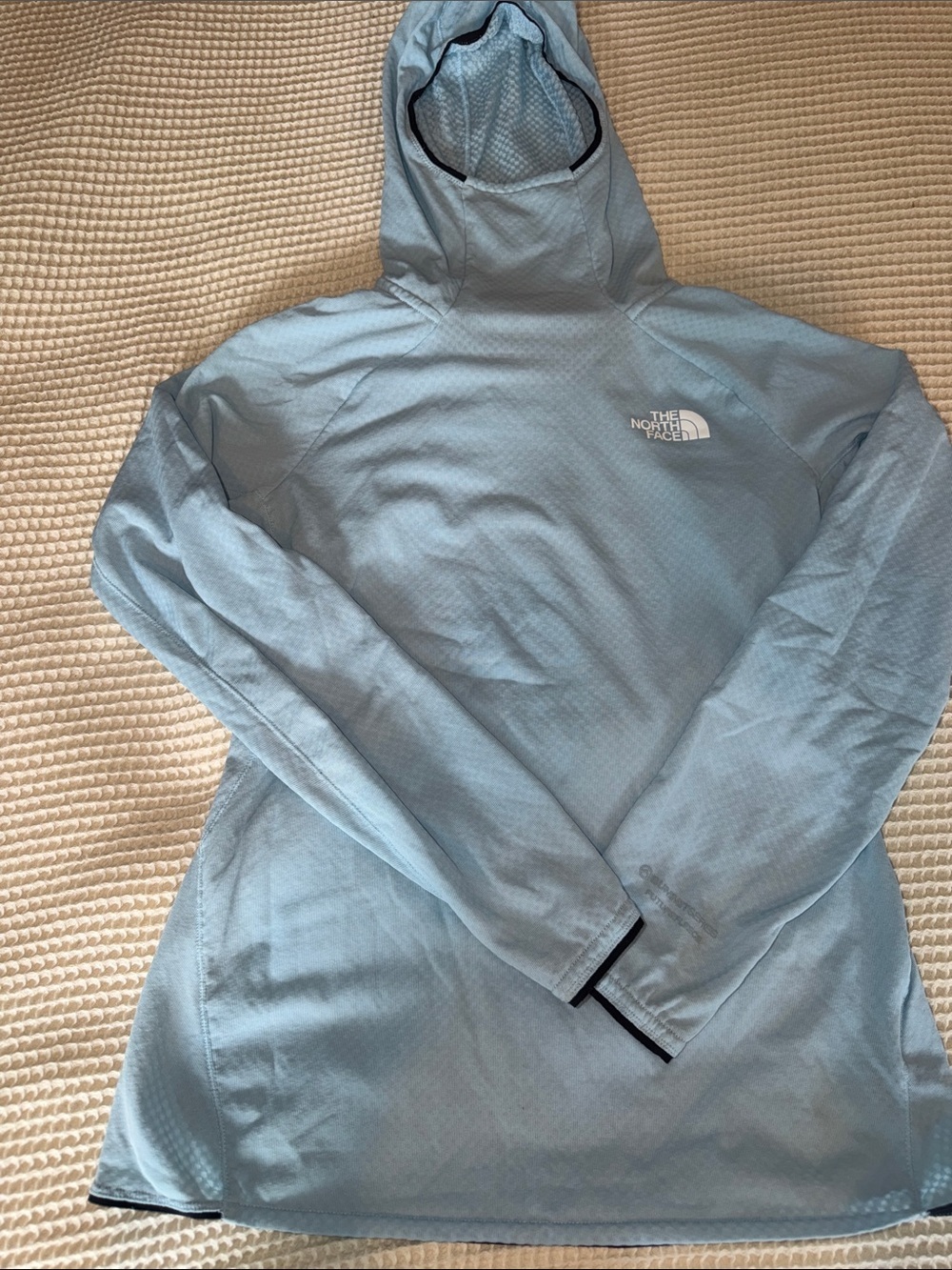 The North Face Summit FUTUREFLEECE LT Hooded Pullover Women’s Medium Blue - Picture 2 of 9